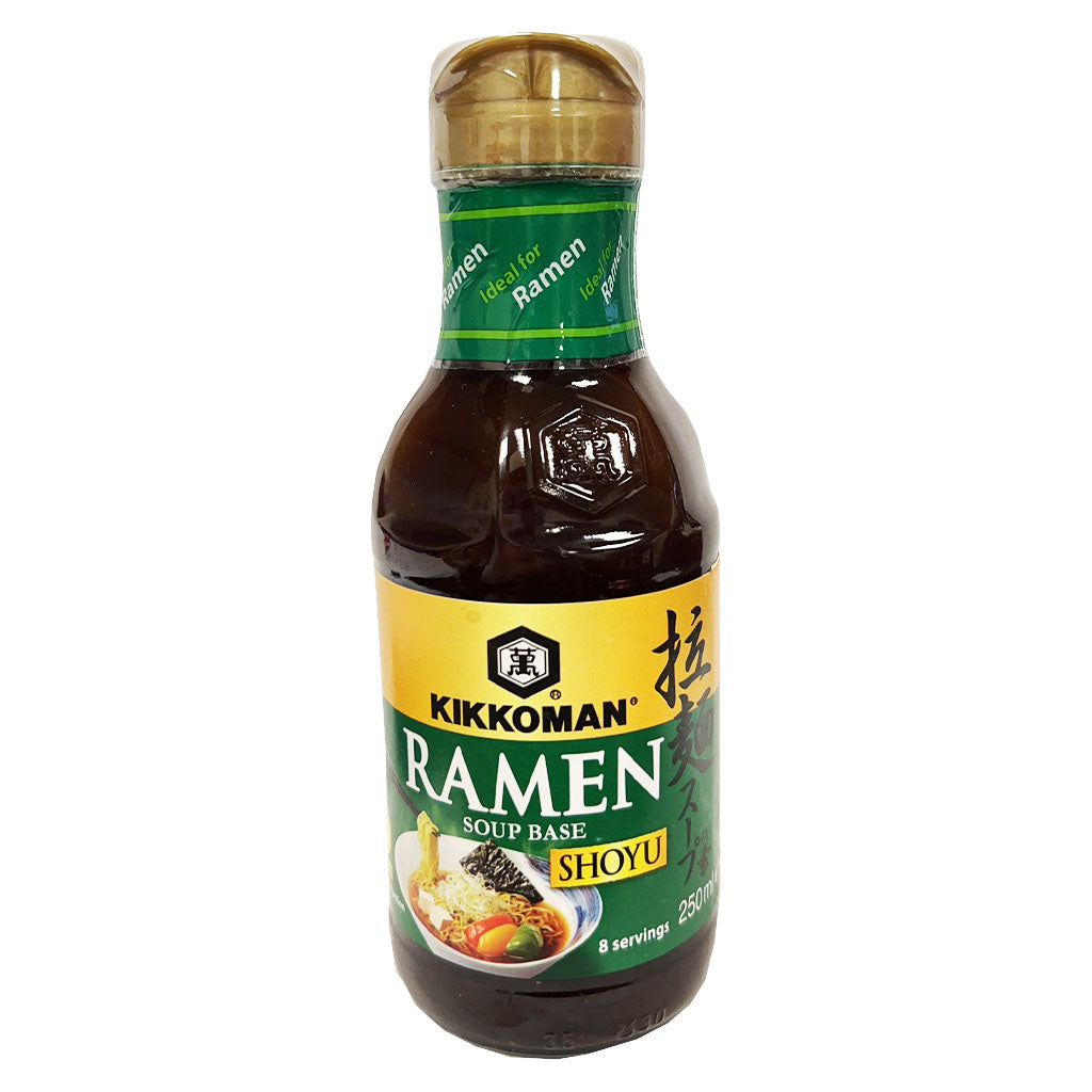 Kikkoman Ramen Soup Base Shoyu 250ml ~ 万字 浓缩拉面汤底 酱油味 250ml