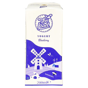 Van Ijssel Yogurt Blueberry 200ml ~ Van Ijssel 酸奶 蓝莓味 200ml