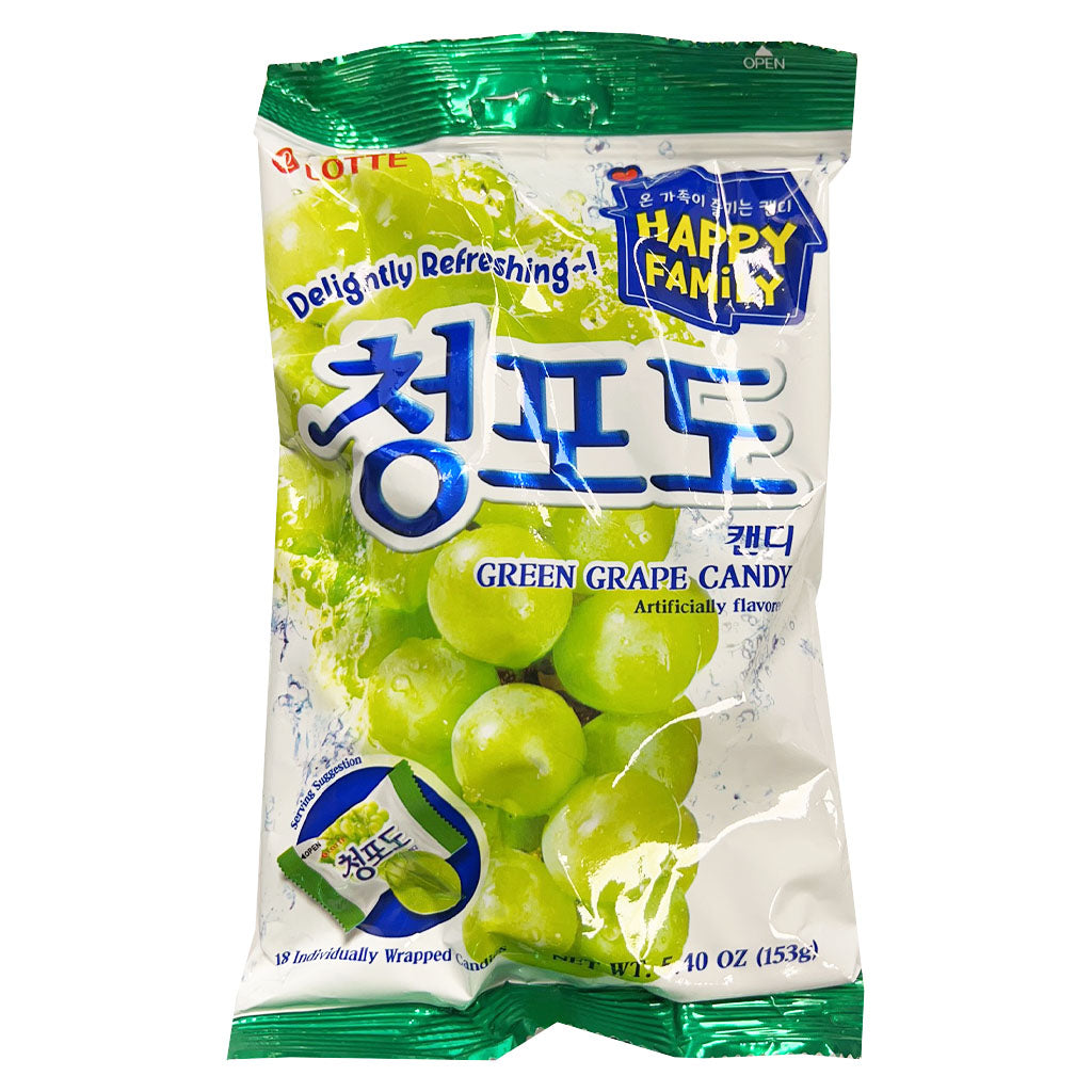 Lotte Grape Candy 153g ~ 乐天 麝香葡萄糖 153g