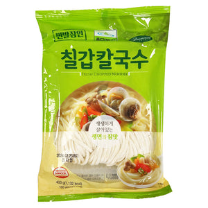 Chil Kab Frozen Chopped Noodle (Kal Kook Soo) ~  韓國刀削麵
