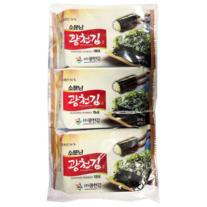 Kwang Cheon Kim Dosirak Seasoned Seaweed ~ Kwangcheonkim 广川海苔 包饭紫菜