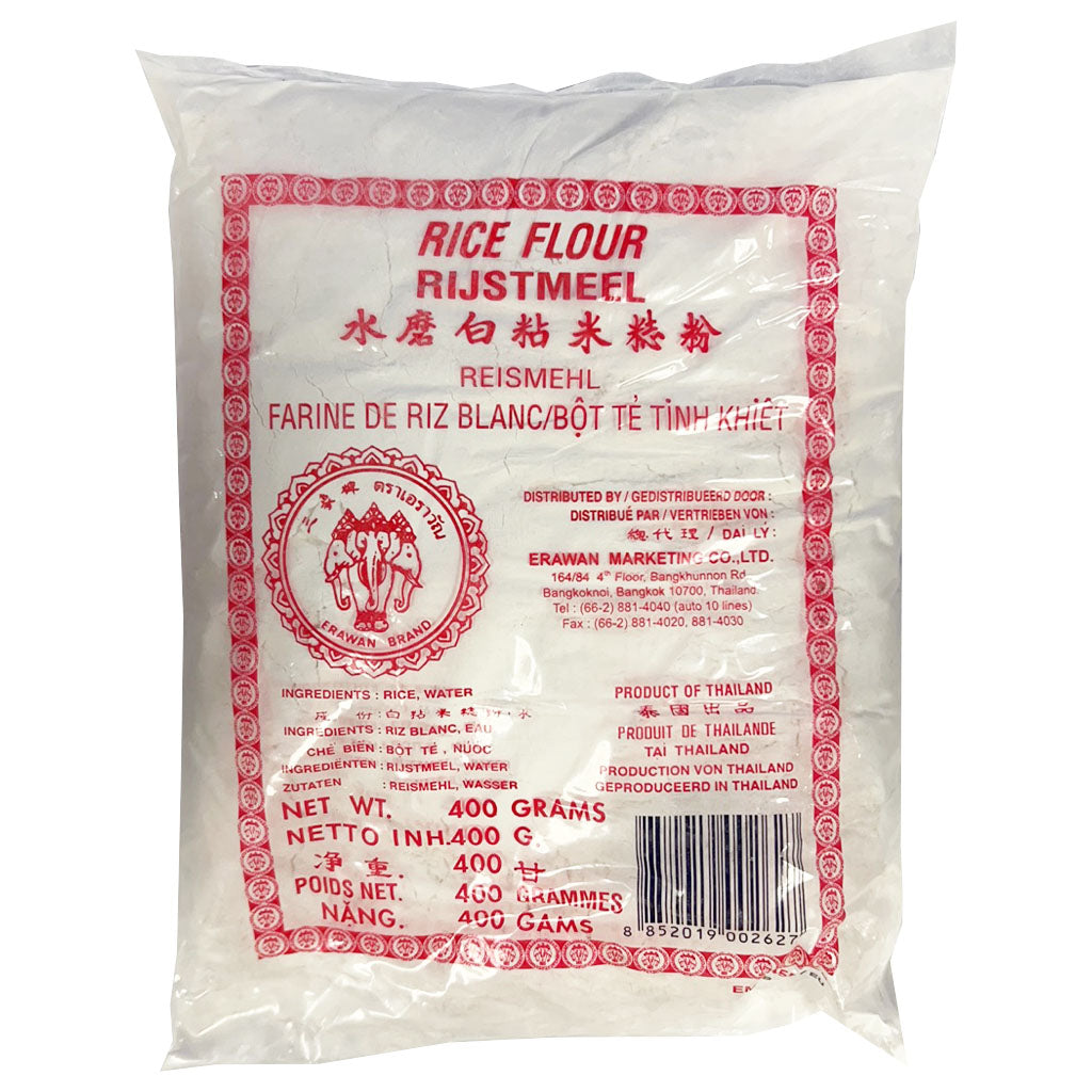 Erawan Rice Flour 400g ~ 三象牌 白粘米粉 400g