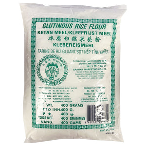 Erawan Glutinous Rice Flour 400g ~ 三象牌 水磨白糯米粉 400g