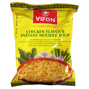 Vifon Chicken Flavour Instant Noodles Soup 60g ~ Vifon 速食面 鸡肉味 中辣 60g
