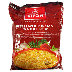 Vifon Beef Flavour Instant Noodles Soup 60g ~ Vifon 速食面 牛肉味 60g