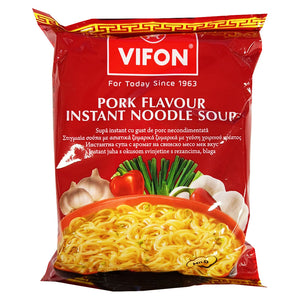 Vifon Pork Flavour Instant Noodles Soup 60g ~ Vifon 速食面猪肉味 60g