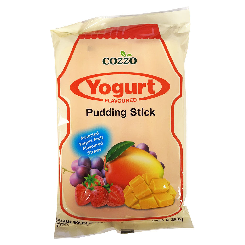Cozzo Yoghurt Pudding Jelly Stick Assort 240g