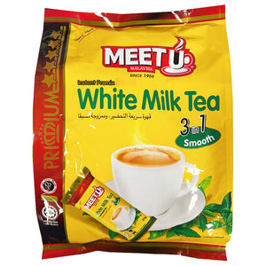 MEETU Premium White Milk 3 In 1 400g ~ 密友 三合一 香滑白奶茶  400g