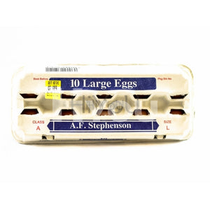 A. F. Stephenson 10 Large Eggs 10S ~ A.f.stephenson Dry Food