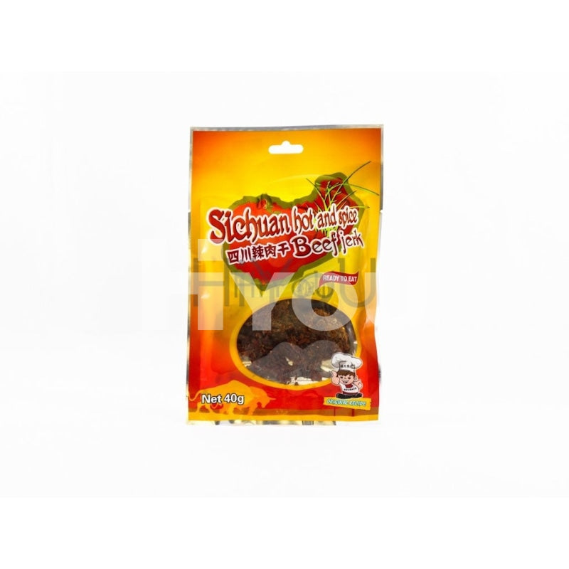 Advance Sichuan Hot And Spice Beef Jerk 40G ~ Snacks