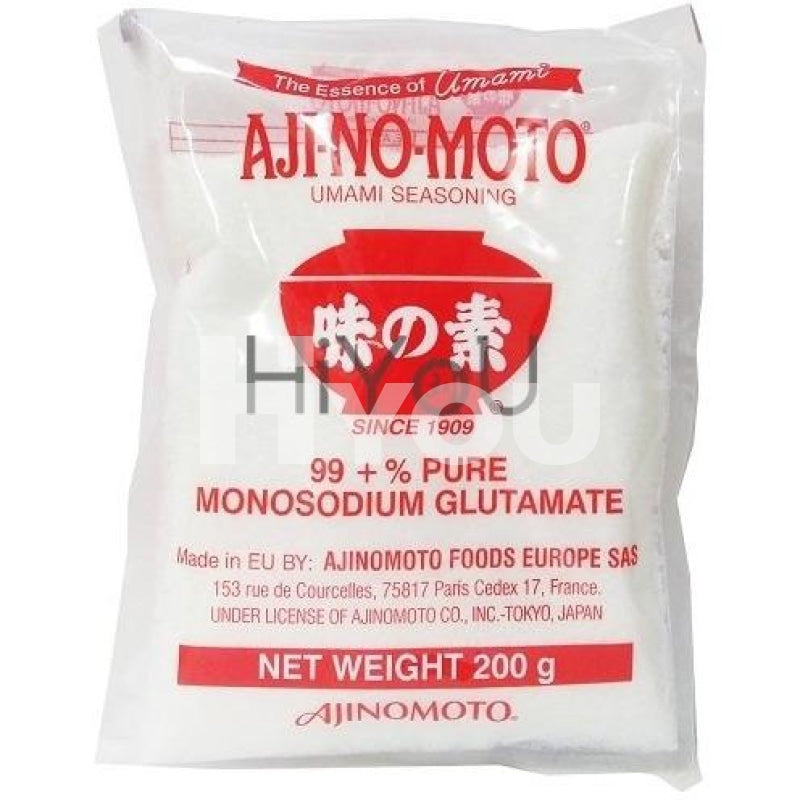 Ajinomoto Monosodium Glutamate 200g ~ Ajinomoto 味の素 200g