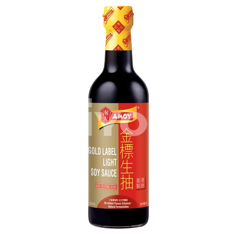 Amoy Gold Label Light Soy Sauce 500Ml ~ Sauces