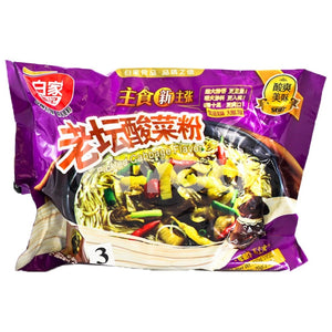 Baijia Pickled Cabbage Flavour Instant Noodle 105G ~