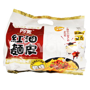 Baijia Sichuan Broad Noodle -Sour And Hot 4X105G ~ Instant