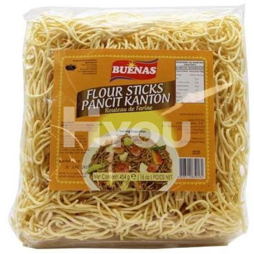 Buenas Flour Sticks-Pancit Canton Large 454G ~ Noodles