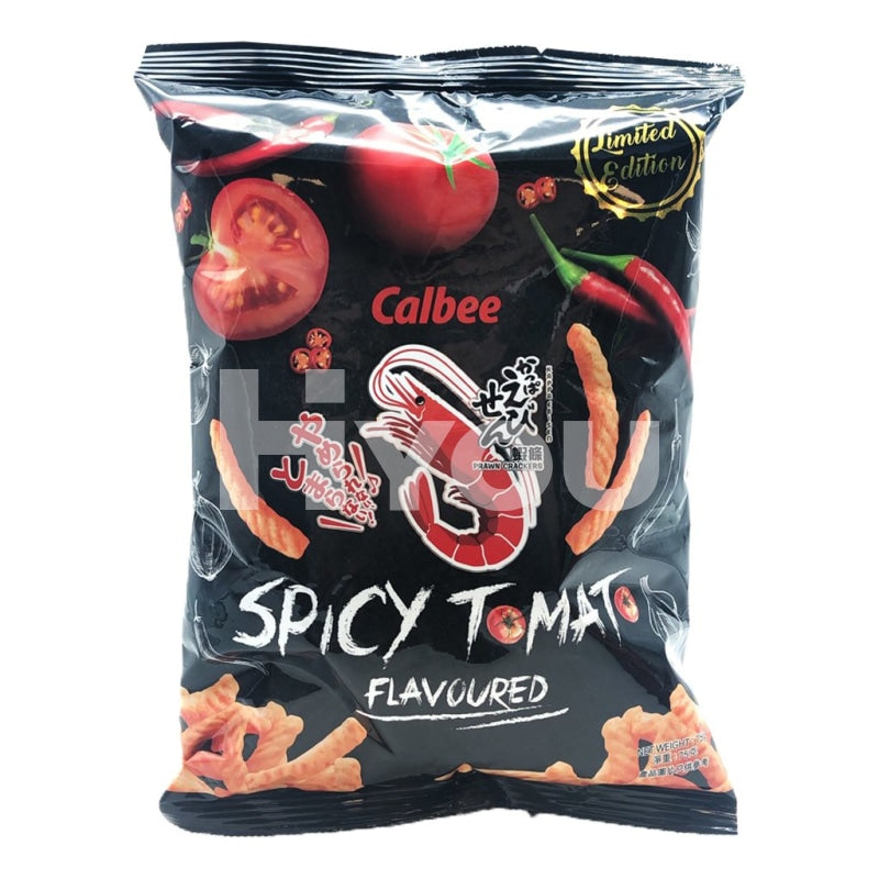 Calbee Prawn Cracker Spicy Tomato Flavour ~ B Snacks