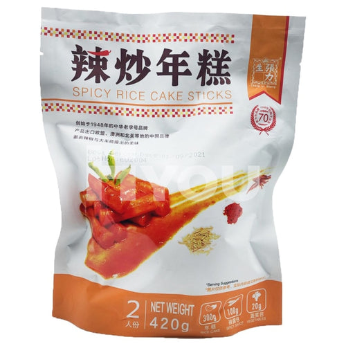 Chang Li Sheng Korean Style Spicy Rice Cake Sticks 420G ~ Instant