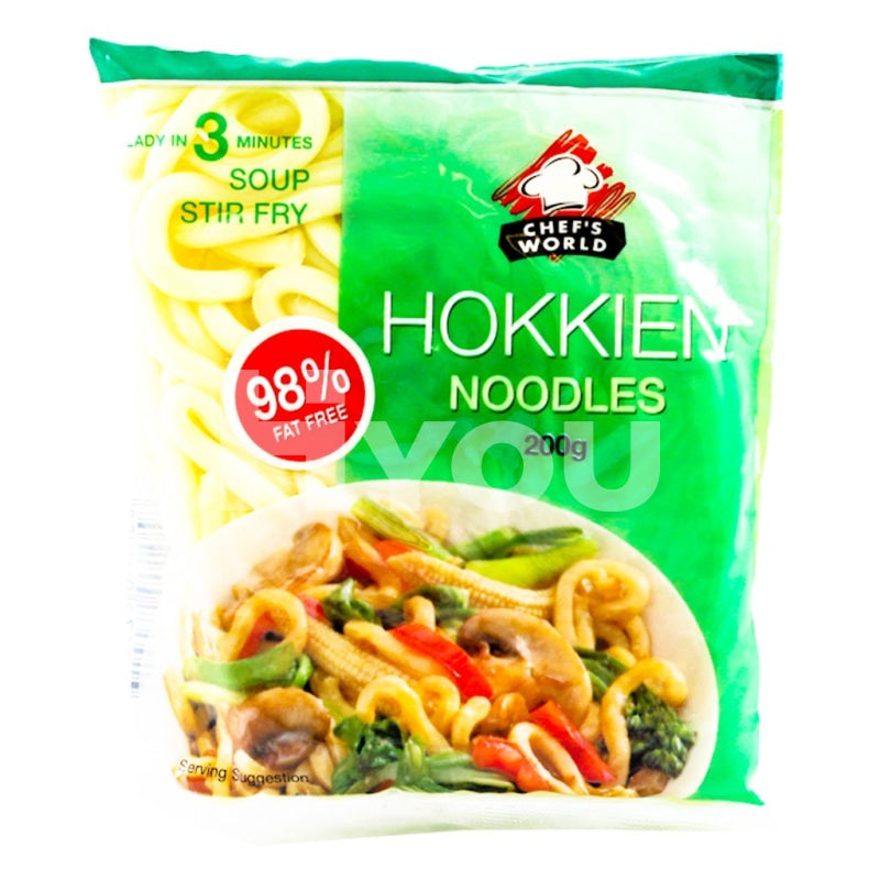 Chefs World Hokkien Noodle 200G ~ Noodles