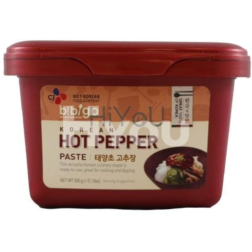 Cheil Jedang Bibigo Hot Pepper Paste 500G ~ Sauces