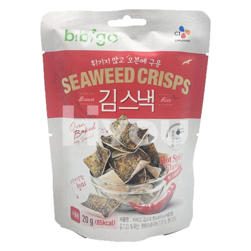 Cheil Jedang Bibigo Seaweed Crisps Hot Spicy ~ Snacks
