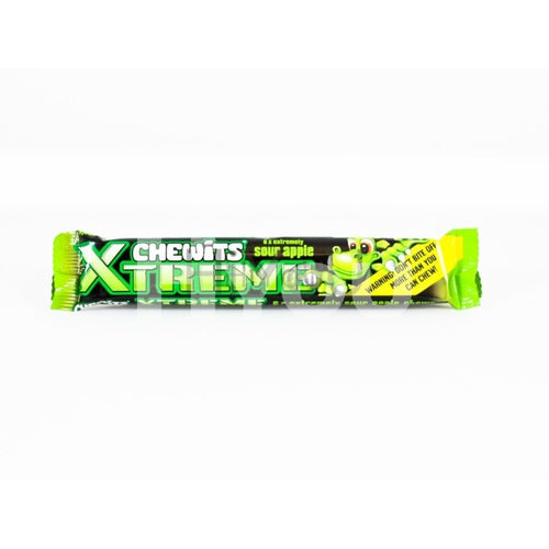 Chewits Xtreme Extremely Sour Apple 30G ~ Confectionery