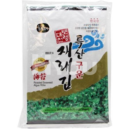 Choripdong Roasted Seaweed Laver 60G ~ Snacks