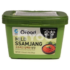 Chung Jung One Original Seasoned Soybean Paste 500G ~ Sauces