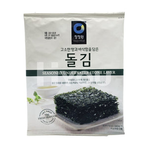 Chung Jung One Seasoned Underwater Stone Laver 15G ~ Snacks