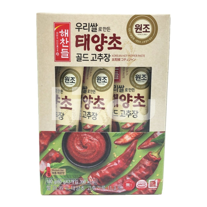 Cj Haechandle Gold Gochujang Pepper Paste In Tube ~ Sauces