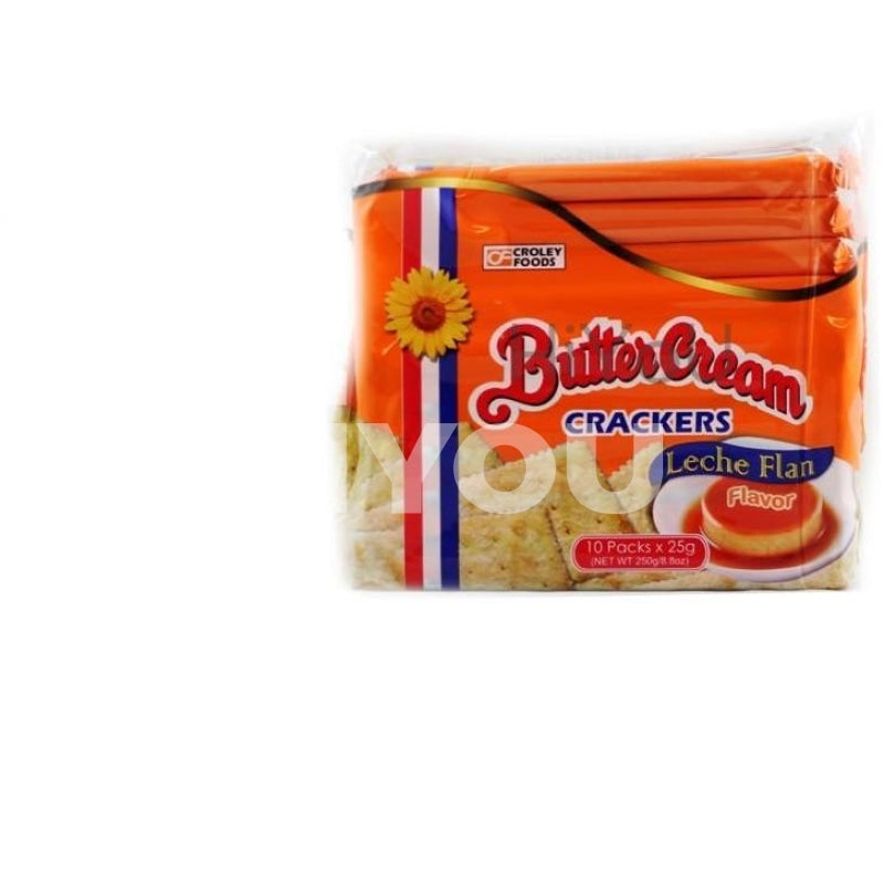 Croley Foods Butter Cream Cracker Leche Flan 250G ~ Snacks