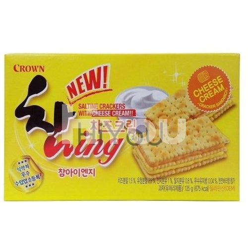 Crown Charming Saltine Cracker With Cheese Cream 135G ~ Snacks