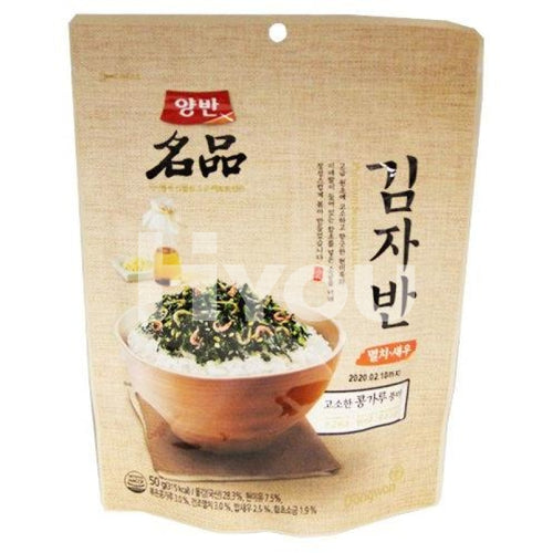 Dongwon Rosated Laver Flakes With Anchovy & Prawn 50G ~ Snacks
