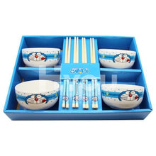 Load image into Gallery viewer, Doraemon Bowl And Chopstick 1 Set ~ A Tableware
