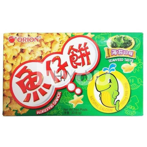 Edo Orion Korepab Seaweed Flavour 37G ~ Snacks