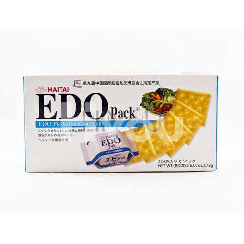 Edo Premium Cracker 7X24.6G ~ Snacks