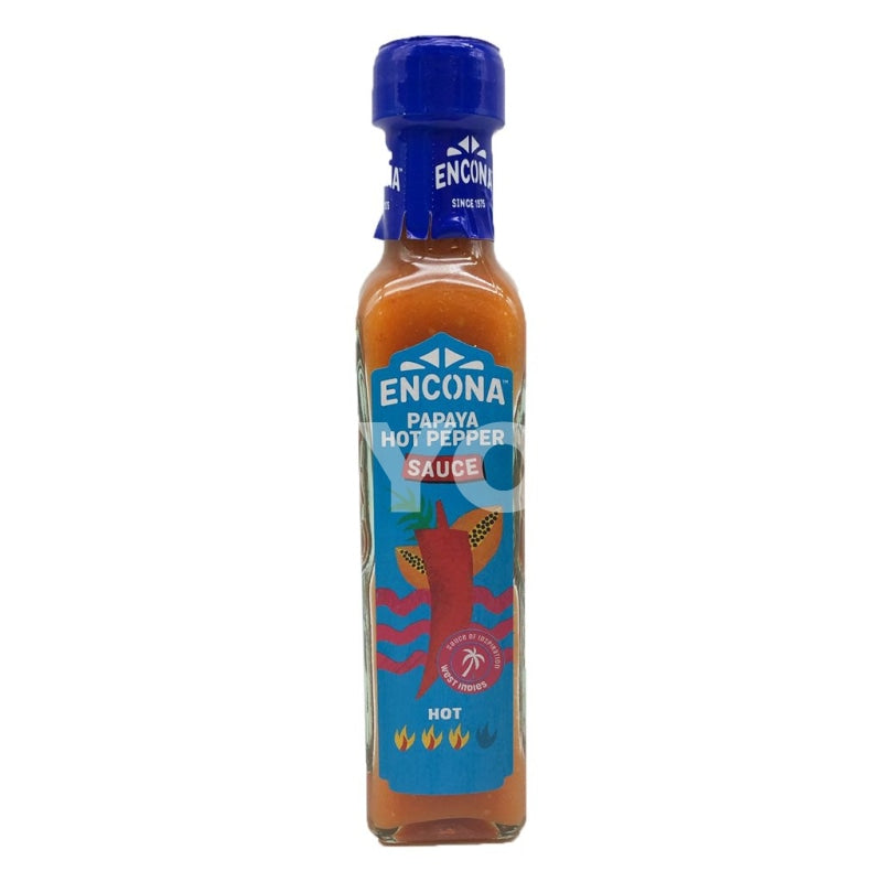 Encona Papaya Hot Pepper Sauce ~ Sauces