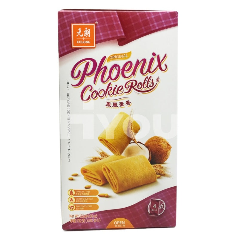 Eulong Phoenix Cookie Rolls Original Flavour ~ Snacks