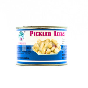 Evergreen Pickled Leeks 185G ~ Tinned Food