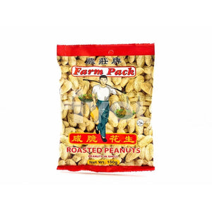 Farm Pack Roasted Peanuts In Shell 150G ~ Snacks