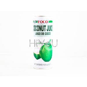 Foco Coconut Juice 520Ml ~ Foco Soft Drinks