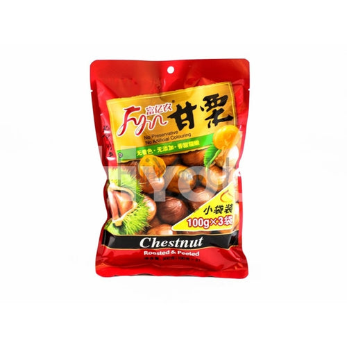 Fyn Huai Rou Chestnut 3X100G ~ Snacks