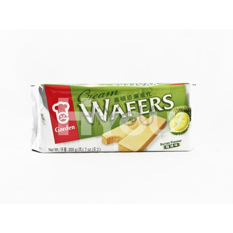 Garden Cream Wafers Durian Flavour 200G ~ Confectionery