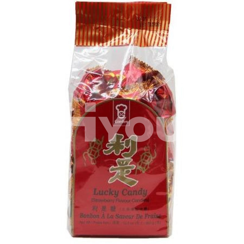 Garden Lucky Candy Strawberry Flavour 350G ~ Confectionery