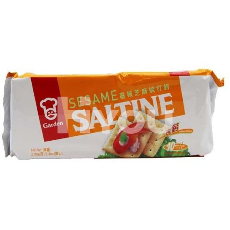 Garden Saltine Cracker Sesame Flavour 210G ~ Snacks