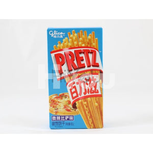 Glico Pretz Biscuit Pizza Flavour Blue 65G ~ Snacks