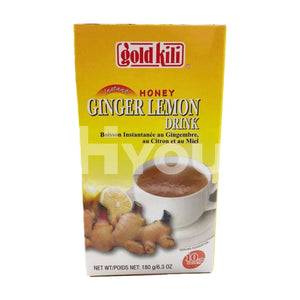 Gold Kili Ginger Lemon Drink 10X18G ~ Instant