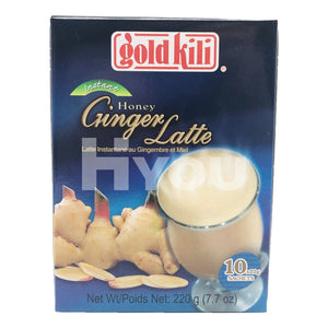 Gold Kili Honey Ginger Latte Box 10X22G ~ Instant