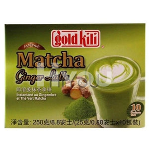 Gold Kili Instant Matcha Ginger Latte 10X25G ~