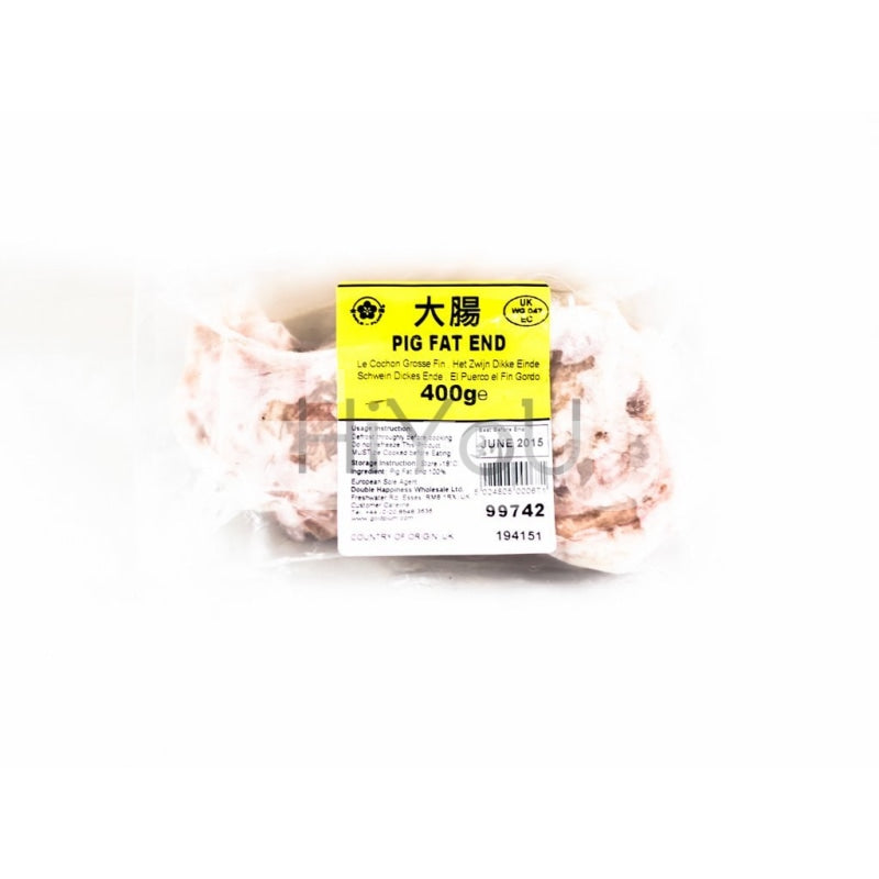 Gold Plum Brand Pig Fat End 400G ~ Meat