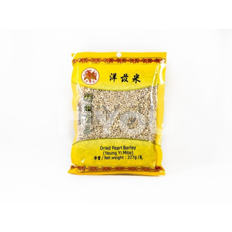 Golden Lily Dried Pearly Yeung Yi Mite 227g ~ 金百合洋薏米 227g